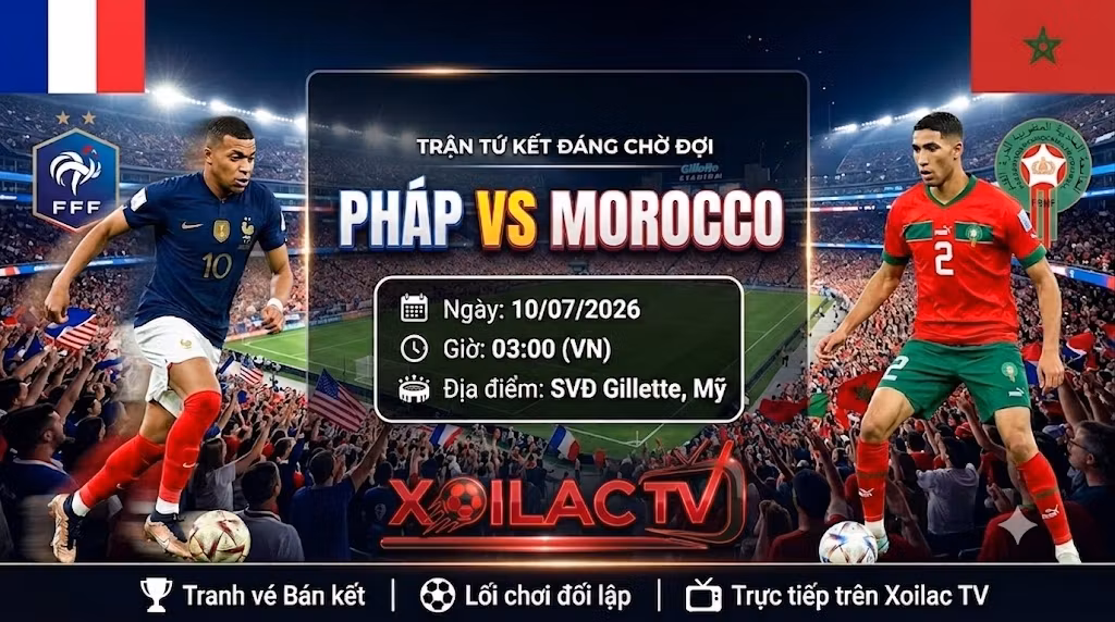 Nhận Định Pháp vs Morocco (3h00 ngày 10/7/2026): Bản Lĩnh Nhà Vua Hay Kỳ Tích Tiếp Diễn?